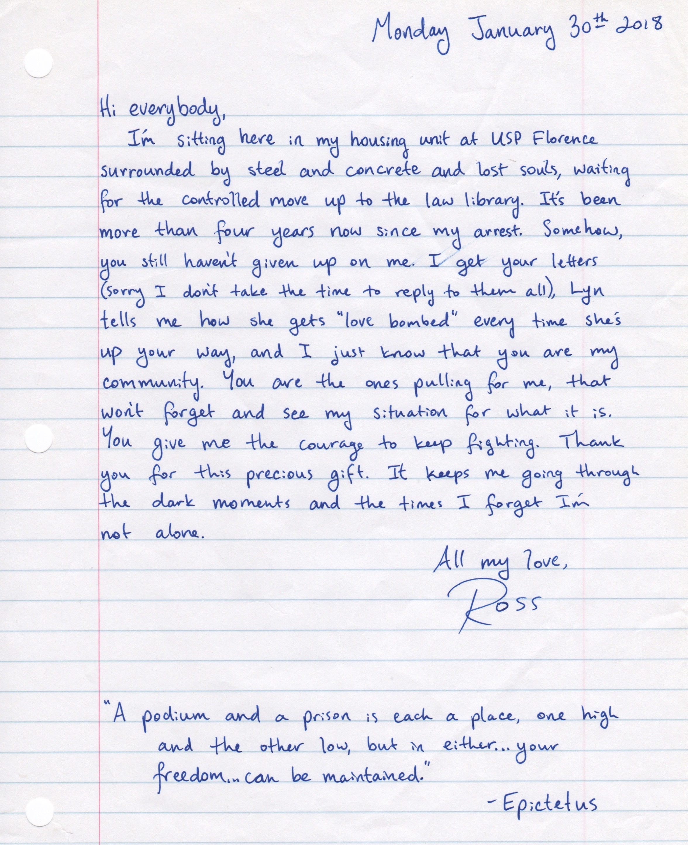 carta para liberty forum